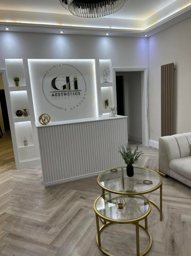 Clinic renovation, Newcastle: reception