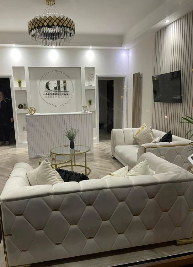 Clinic renovation, Newcastle: waiting area
